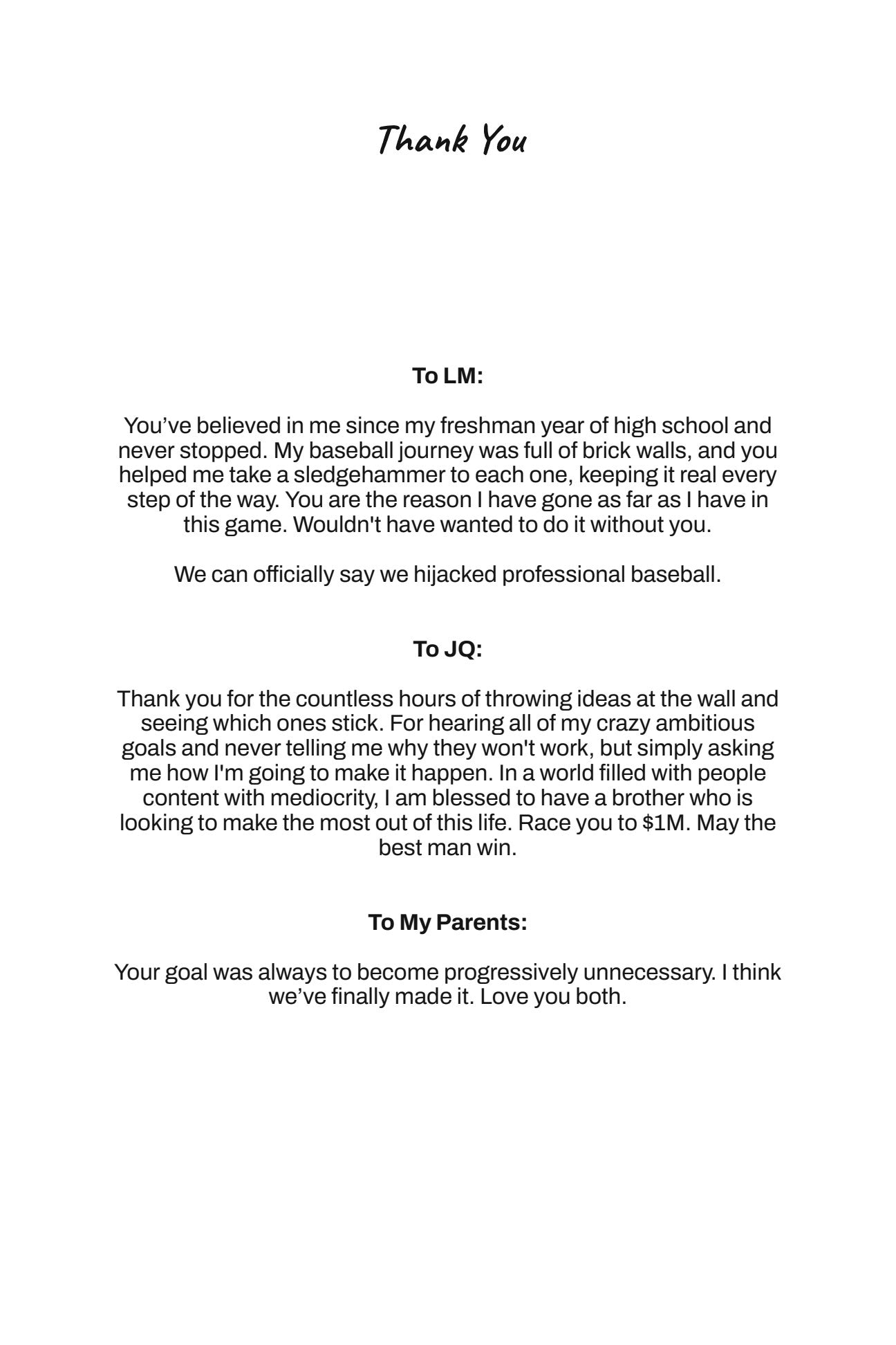 Thank you